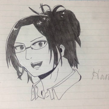 描いてみた！ハンジさん！
