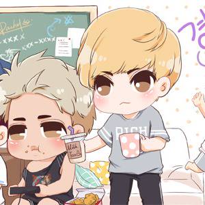 EXO の 宿舍生活
