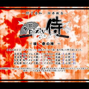 【真説･ぴく侍】後･秋の陣【終了告知・結果報告】