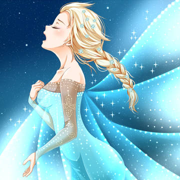 【アナと雪の女王】　エルサ