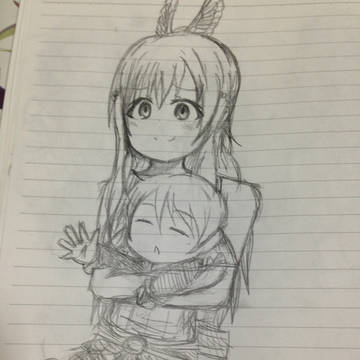 ちっちゃくなっちゃった。