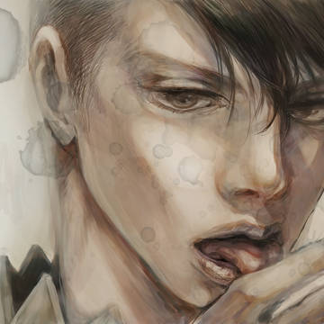 モナリザに似る男