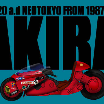 *AKIRA KANEDA'S BIKE*