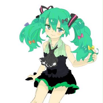 リボンみく