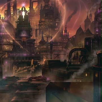 スチームパンク系背景