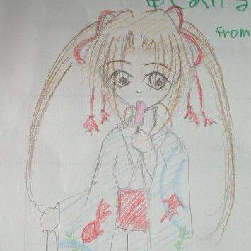 浴衣なオリキャラ