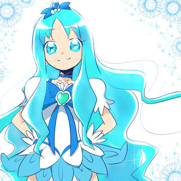 うみかぜにゆれるいちりんのはな系女子