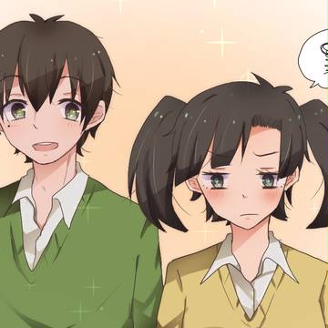 照れ隠し