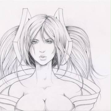 Sketch sona - league of legends