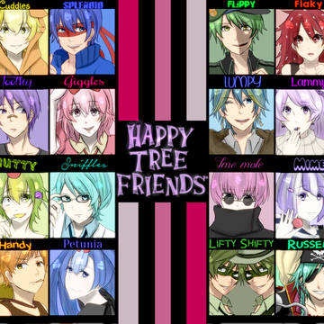 Happy Tree Friends +フリーアイコン