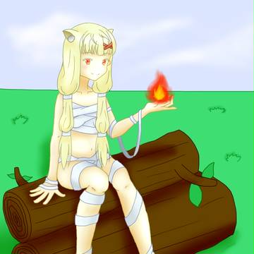 森の中の少女