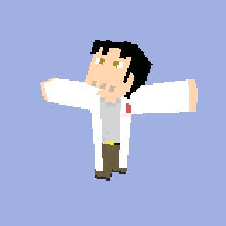 Minecraft　スキン　（シュタゲ　岡部倫太郎）　サンプル