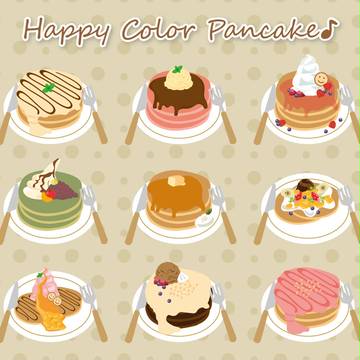 ホットケーキとアイスとぱんつ