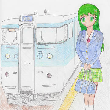 早苗と115系長野色