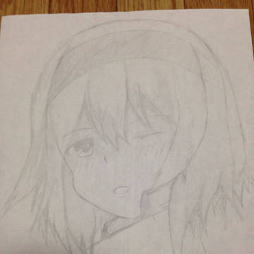 模写 久々に書いてみたい未完成