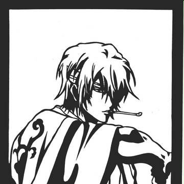 【切り絵】高杉晋助【銀魂】