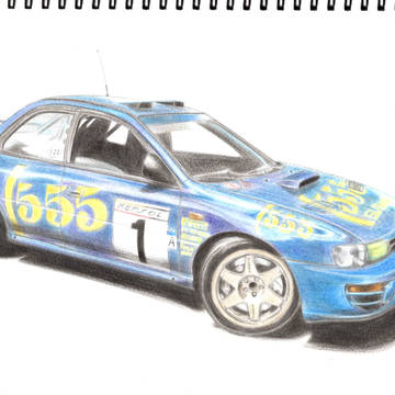 SUBARU IMPREZA 555 Group A