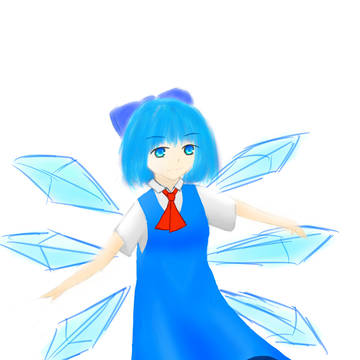 【東方winキャラ全部描くまで死ねま10】No.3 チルノ