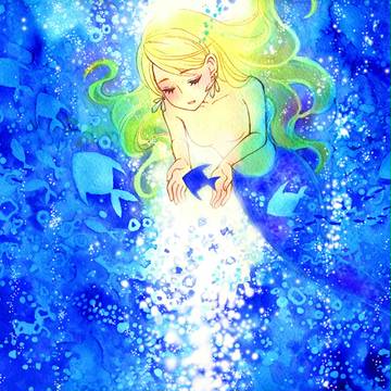 海の中
