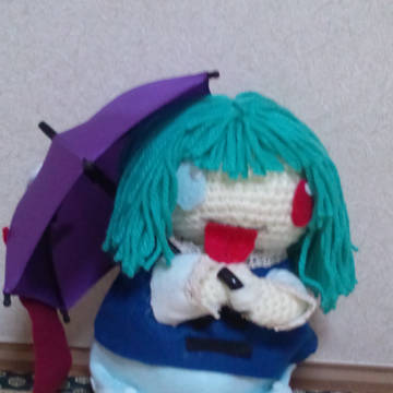 あみぐるみで小傘！