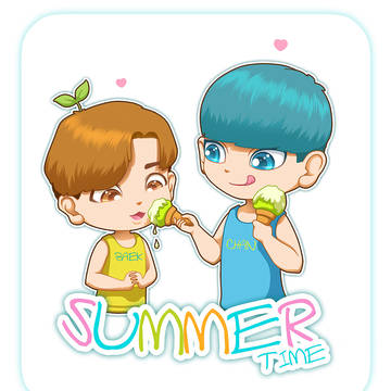 chanbaek's summer time