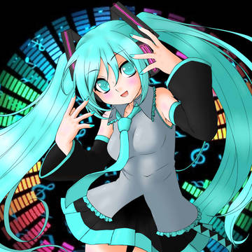 【初音ミク】音楽の世界へようこそ【塗ってみた】