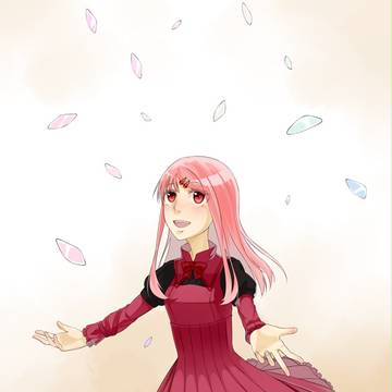 氷の花びら