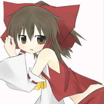 「ほえ？」な霊夢