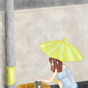 下雨天
