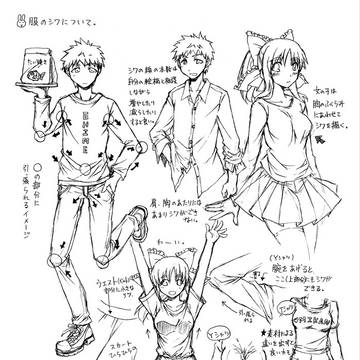 【プチ講座】その3／服のシワ・縦ロール(髪型)