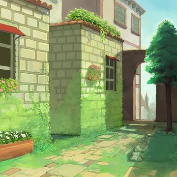 外国っぽい背景