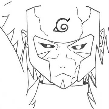 千手扉間　落書き