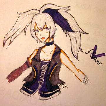 V flower - vocaloid