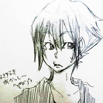 丑明落書き