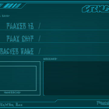 PSO2(オフライン用)名刺テンプレ