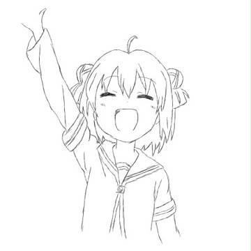 あっかりーん 模写