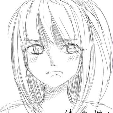 落書-泣いた -モルジアナ