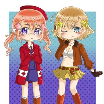 北米姉妹。