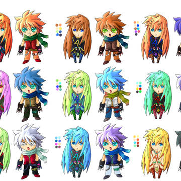 ナイラ&ネコビ Colour Test