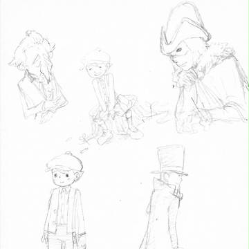 練習描き