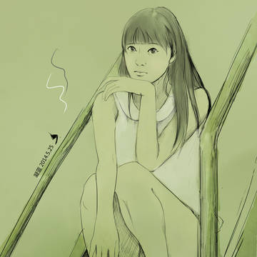 青涩插画