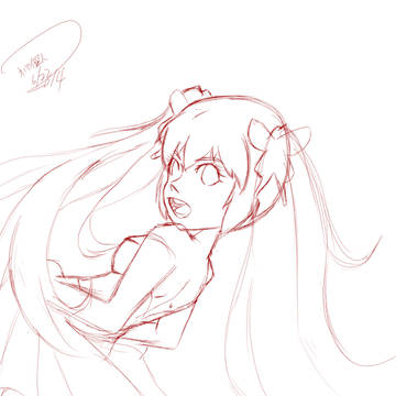 落書き~まだミクです=W=