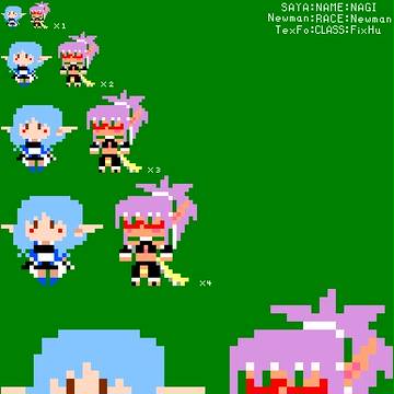 PSO2マイキャラクター薙＆莢！