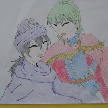 親分と子分（色付きver）