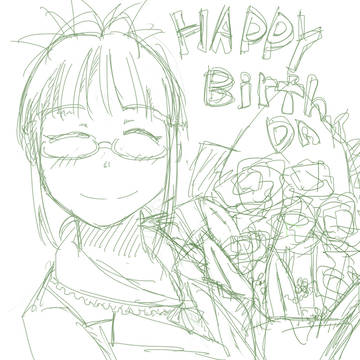 HAPPY BIRTHDAY 律子!!