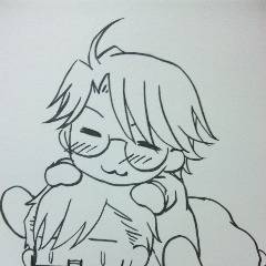 らくがき。（シロエとクラスティ）