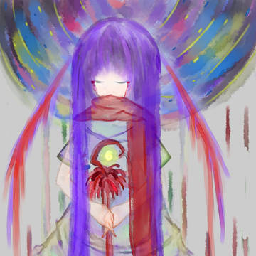 哀傷的少女