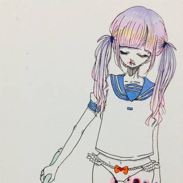 魔法少女感染者。