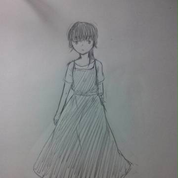 正在穿着的衣服【は着てた服】