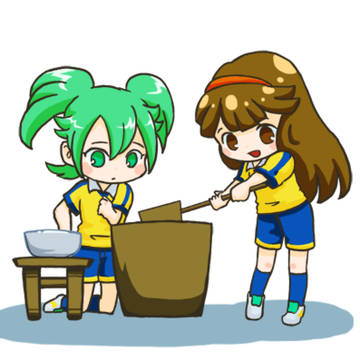 もちもちつき